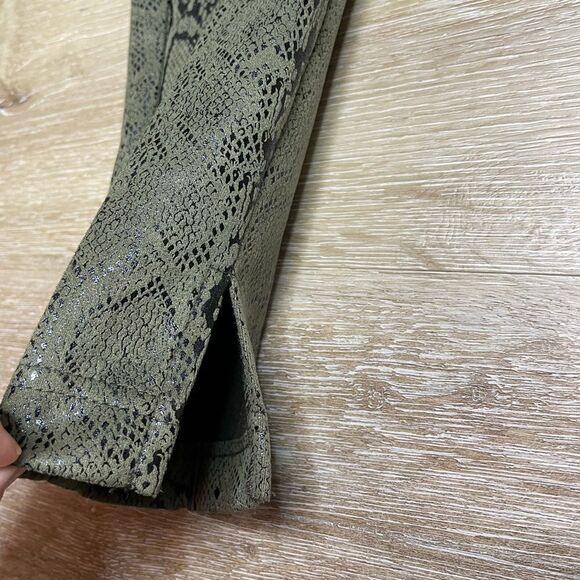 Zac & Rachel Womens Snake Print Pull On Pants Size Small - Picture 5 of 10